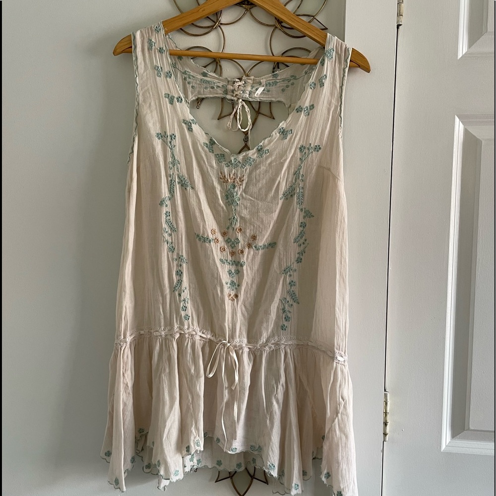 Free People handkerchief tunic
